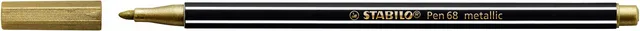Viltstift STABILO Pen 68/810 medium metallic goud-4