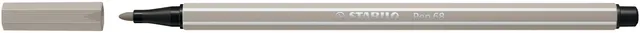 Viltstift STABILO Pen 68/93 medium  warm grijs-10