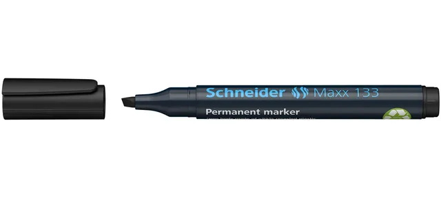 Viltstift Schneider Maxx 133 beitel 1-4mm zwart-1