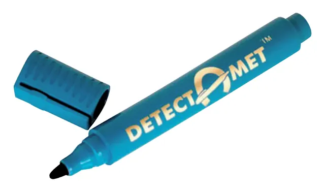 Viltstift detectie Detectamet whiteboard rond blauw-1