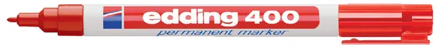 Viltstift edding 400 rond 1mm rood-1