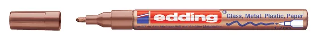Viltstift edding 751 lakmarker rond 1-2mm koper-1