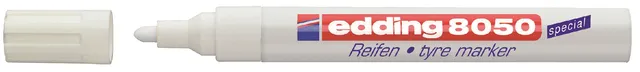 Viltstift edding 8050 banden rond 2-4mm wit-1