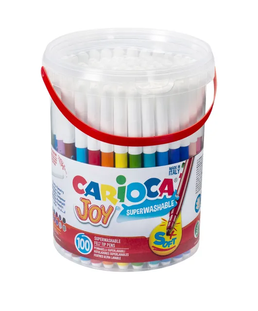 Viltstiften Carioca Joy pot à 100 stuks-1
