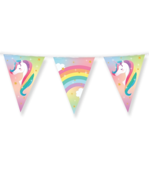 Vlaggenlijn Unicorn folie 10 meter-1