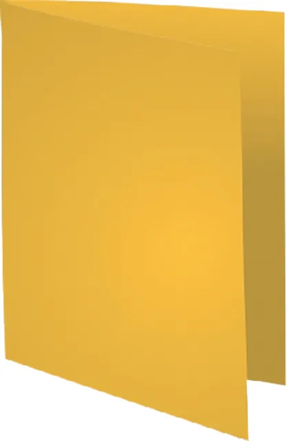 Vouwmap Exacompta Forever A4 170gr kanariegeel 100 stuks-1
