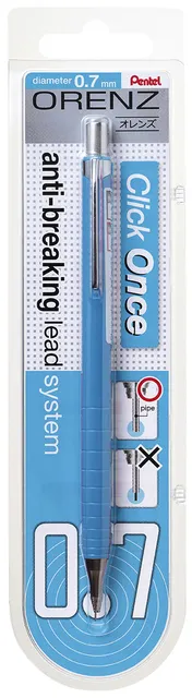 Vulpotlood Pentel Orenz B 0.7mm blauw-1
