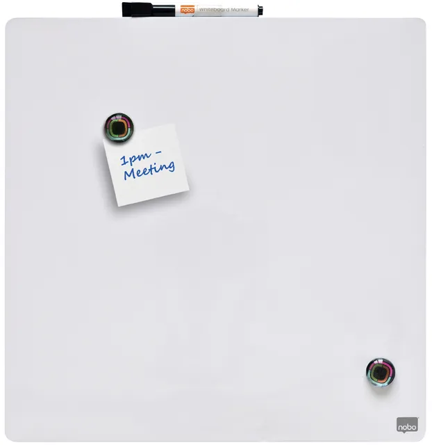 Whiteboard Nobo tegel 36x36cm wit magnetisch-1