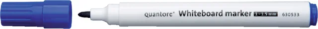 Whiteboardstift Quantore rond 1-1.5mm blauw-1